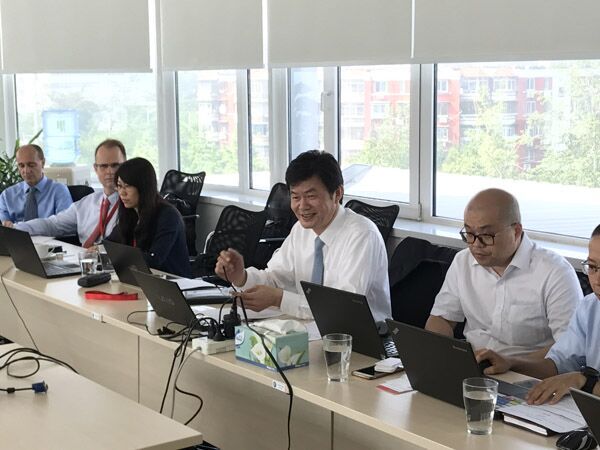 肖建華與獨立國際認證組織董事會舉行戰略對話會